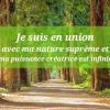 Je suis en union avec ma nature supreme 1