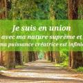 Je suis en union avec ma nature supreme 1