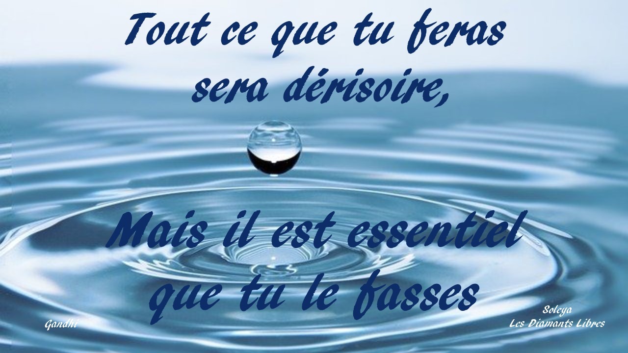 Tout ce que tu feras