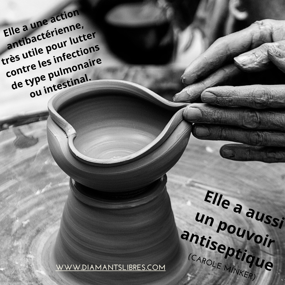 Argile action anti bacterienne