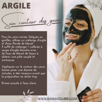Argile soin contour des yeux 1