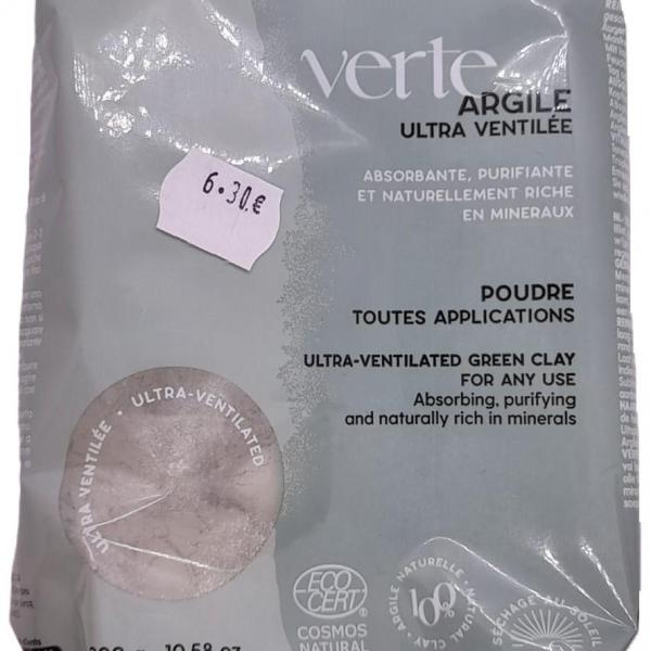 Argile verte ventilee