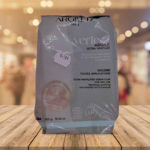 Argile verte ventilee