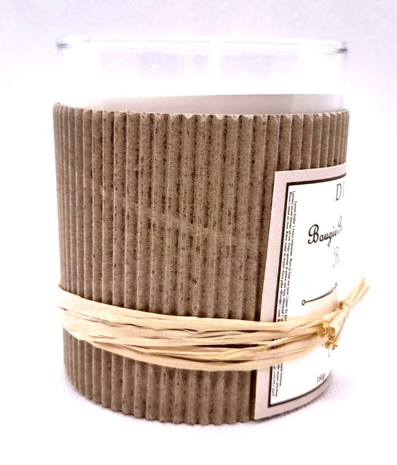 Bougie fleur de coton 10