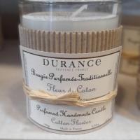 Bougie fleur de coton