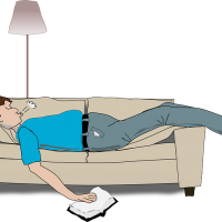 Homme dormir sieste sommeil2