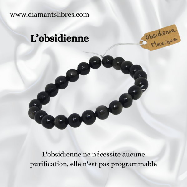 Obsidienne du mexique 3 