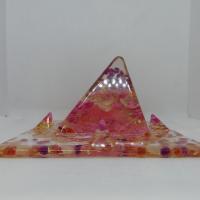 Porte tel pyramide rose 1