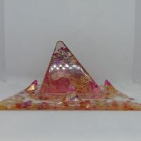 Porte tel pyramide rose 3
