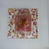 Porte tel pyramide rose 5