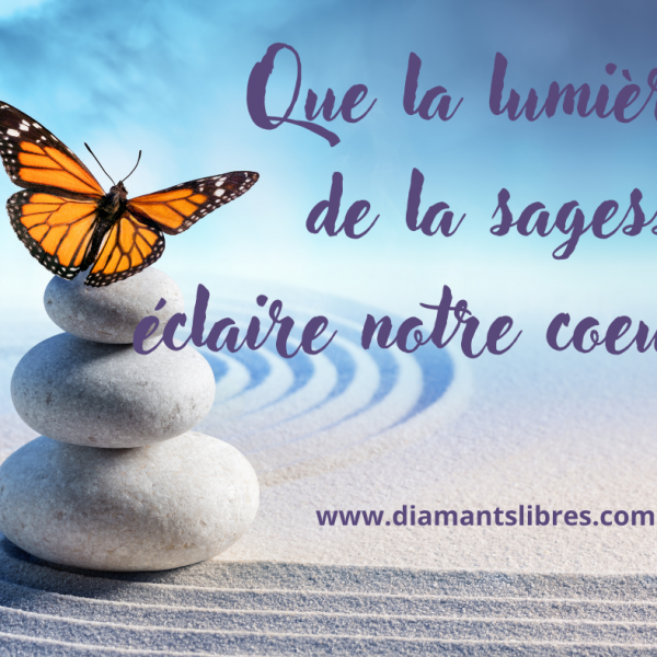 Que la lumiere de la sagesse eclaire notre coeur