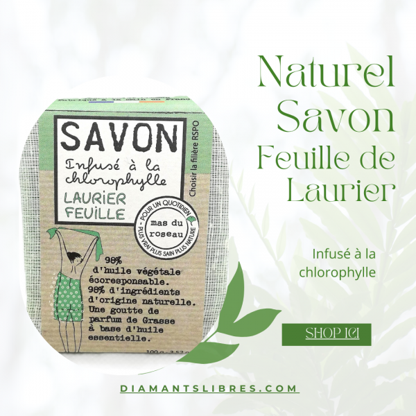 Savon feuille de laurier