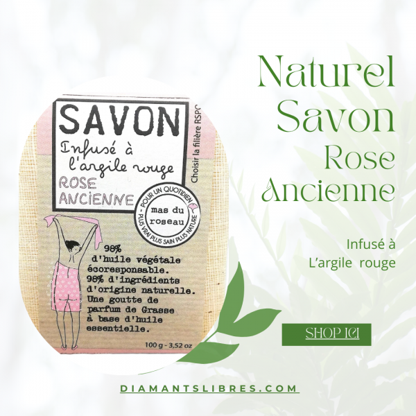 Savon rose ancienne